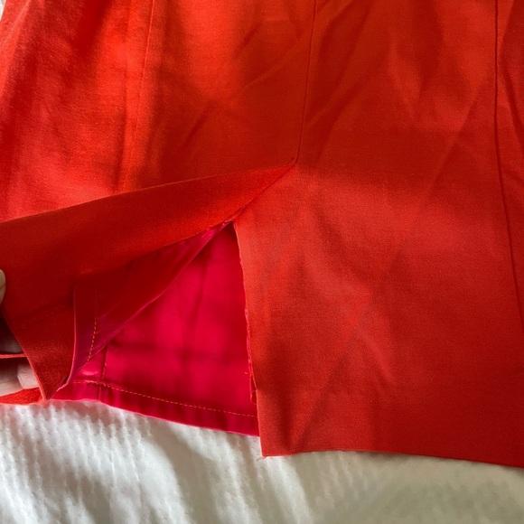 Reiss Fiorella Coral Cap Sleeve Midi Dress - Picture 8 of 13